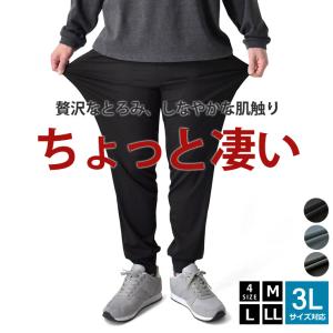 ジョガーパンツ メンズ ストレッチパンツ とろ...の詳細画像2