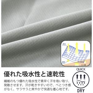 パーカー メンズ 夏 接触冷感 ドライメッシュ...の詳細画像3