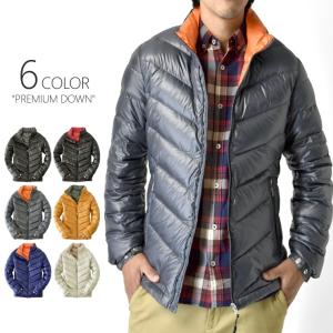 ダウンジャケット メンズ ジャパンウォッシュ  コート Vキルト メンズ 登山 アウトドアダウンジャケット ダウンコート セール 爆買