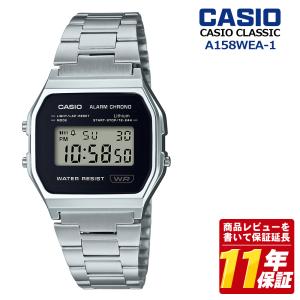 CASIO（カシオ） 国内正規保証 “CASIO CLASSIC” A158WEA-1JF シルバー