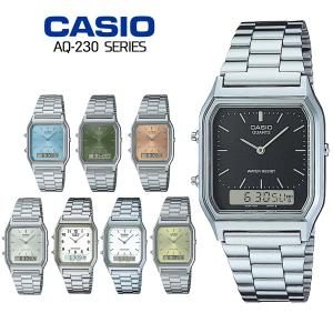 チプカシ カシオ CASIO スタンダード AQ-230A-1D メンズ レディース 腕時計 クオーツ チープカシオ