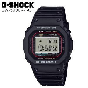 CASIO カシオ G-SHOCK DW-5000R-1AJF 初代G-SHOCK復刻モデル メンズ 腕時計 ブラック 耐衝撃 防水 国内正規品