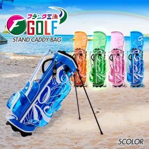 フランク三浦 ゴルフ スケルトン キャディバッグ スタンドキャディ