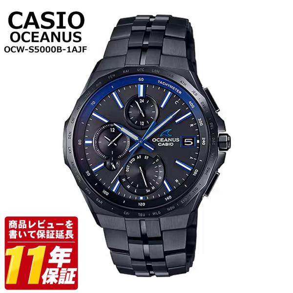 CASIO カシオ オシアナス OCW-S5000B-1AJF Manta S5000 ソーラー電波...