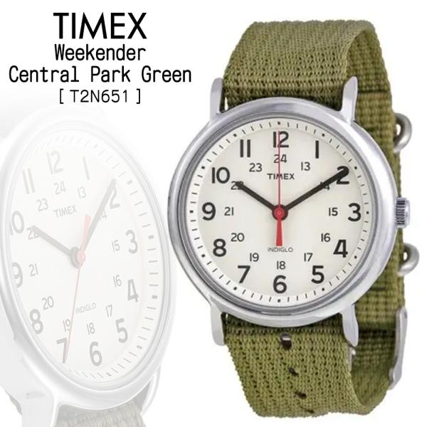 TIMEX タイメックス ウィークエンダー セントラルパーク T2N651 メンズ 腕時計 ナイロン...