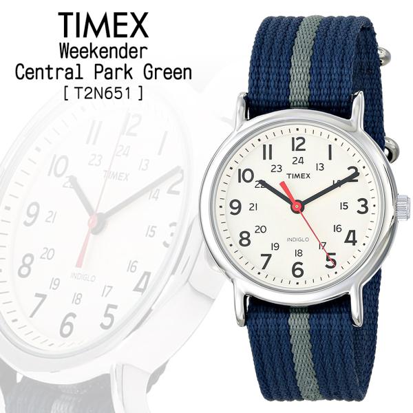 TIMEX タイメックス ウィークエンダー セントラルパーク T2N654 メンズ 腕時計 ナイロン...