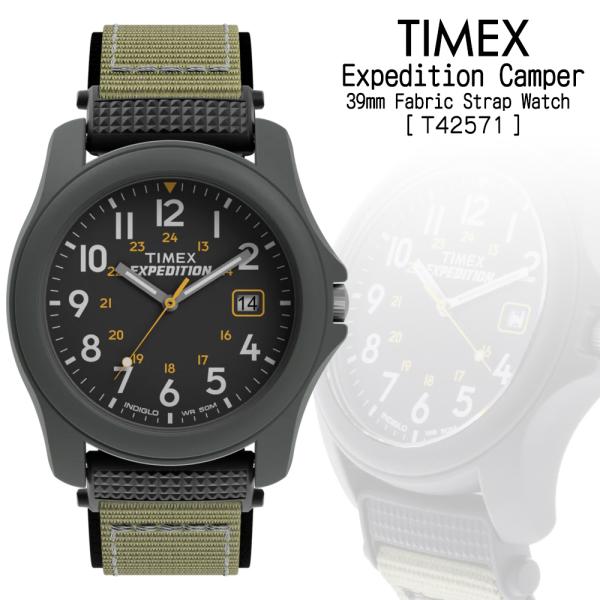 TIMEX タイメックス T4257 エクスペディション キャンパー メンズ レディース兼用 39m...