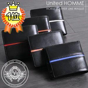 短財布メンズ財布サイフ 二つ折り財布さいふお財布 コードバン馬革牛革 ブランド