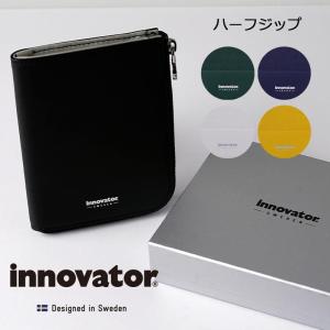 イノベーター ハーフジップ ウォレット 財布 INW-27 INW27 レザー innovator｜arukikata-travel