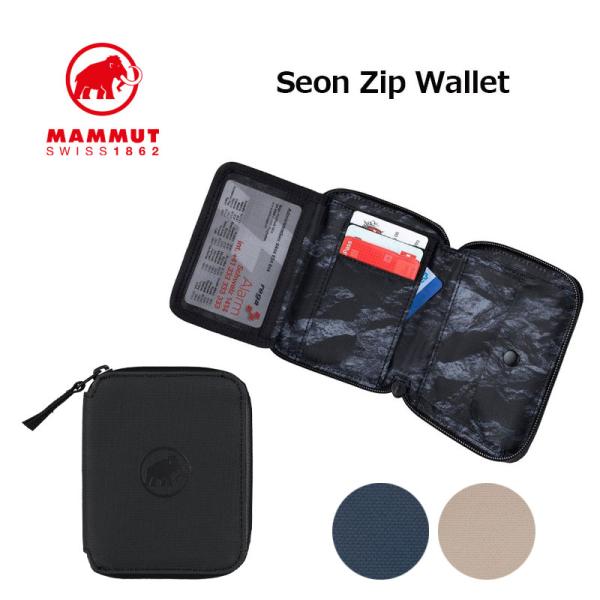 セオン ジップ ウォレット Seon Zip Wallet 2810-00081 MAMMUT 正規...