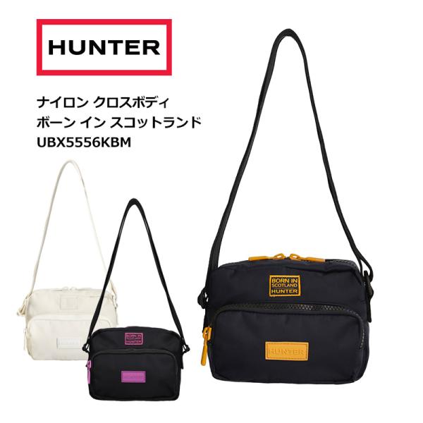 ハンター ナイロン クロスボディ ボーン イン スコットランド UBX5556KBM Hunter ...