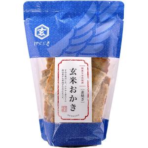 ＼クーポン有／ 玄米おかき 素焼き スタンドパック おかきのげんぶ堂