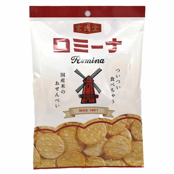 ＼クーポン有／ げんぶ堂 ロミーナ サラダ味 薄焼きせんべい 1968年発売 ロングセラー おかきの...