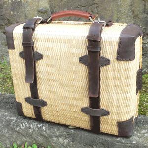 【柳行李】手提げ行李鞄（小）送料無料【豊岡杞柳細工 伝統工芸士 寺内卓己】 :tk-y-kaban:あるまま - 通販 - Yahoo!ショッピング