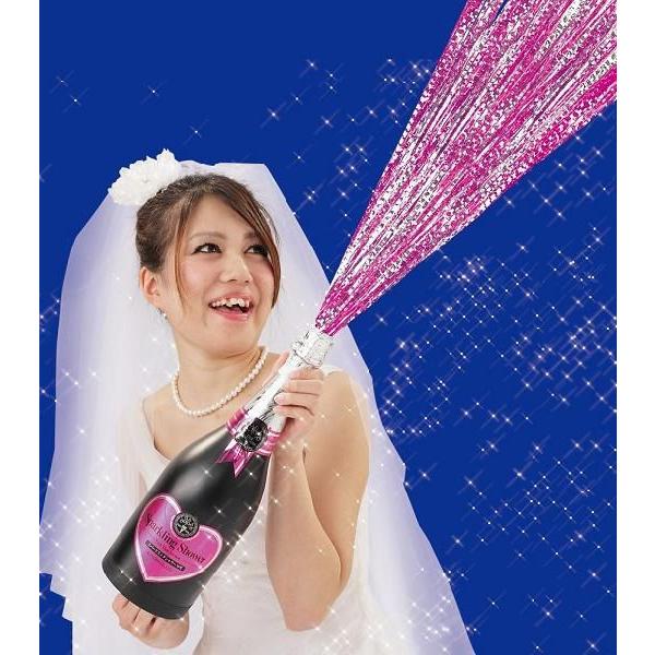 ピンクスパークリングシャワー 弾2発付き パーティークラッカー