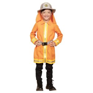 キッズジョブ 消防士 120 子供用 コスプレ 仮装 衣装 コスチューム ボーイズ 男の子用