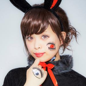 立体シール EYES ハロウィン ハロウィン 仮装 パレード メイクアップ コスプレ HWZ｜arune