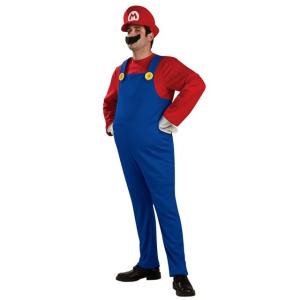 ハロウィン 衣装 コスプレ マリオ デラックス 大人用 スーパーマリオブラザーズ 仮装衣装 コスチューム