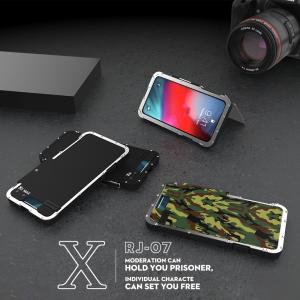 鋼鉄の王 iPhone XR iphoneXs Max iphone Xs ケース ARMOR KING 手帳型 横開き スタンド機能 史上最強ステンレス金属合金iphoneXカバーアルミバンパー