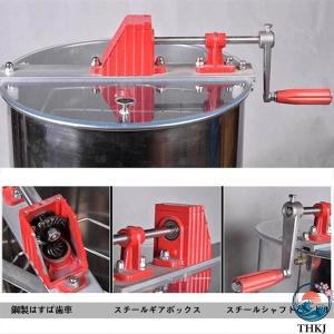 フレーム蜂蜜セパレーター 遠心分離機 手動 蜂...の詳細画像2