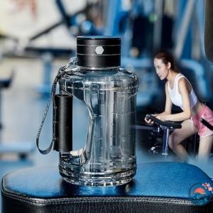 水素水カップ 滑り止めベース 1500ML 大容量 スポーツボトル ポータブルイオン水生成器 分割設計 水素発生器 超高濃度 USB充電式 家庭用 旅行 トレ