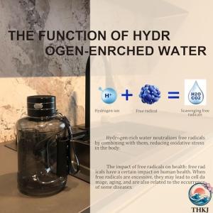 水素水カップ 滑り止めベース 1500ML 大...の詳細画像2