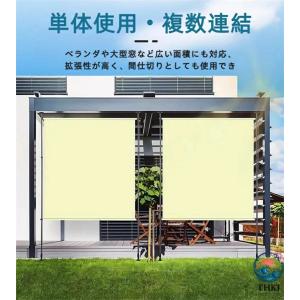 オーニングテント 縦型巻き上げ式 プライバシー...の詳細画像3