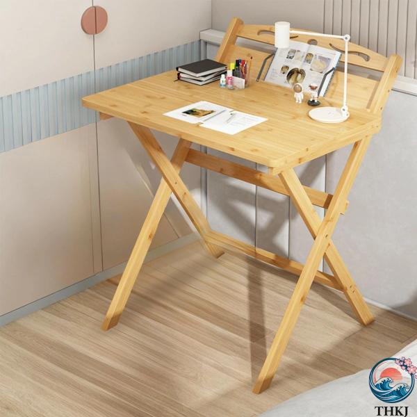 折りたたみデスク 幅70 80 100×奥行50×高さ75cm 完成品 竹製折りたたみ机 勉強机 机...