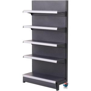 スーパーの棚 スーパーマーケットの小売りの表示棚、 軽食のフルーツの野菜貯蔵の立場を欠きます ドラッグストアのデパートのため、 頑丈な飲み物の棚 92x40x195