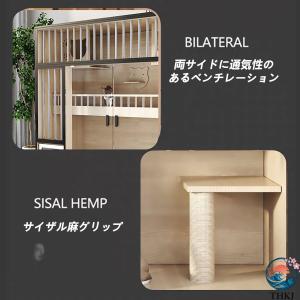 大型 猫ケージ 猫の別荘 キャットケージ 猫 ...の詳細画像4