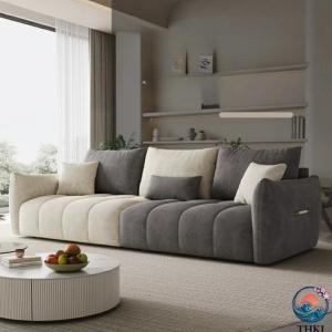 ソファ ソファー 2人掛け コンパクト 二人掛け 一人暮らし おしゃれ 北欧 可愛い 肘あり ロー ハイバック ファブリック 2.5人掛 背もたれ グレー ナ