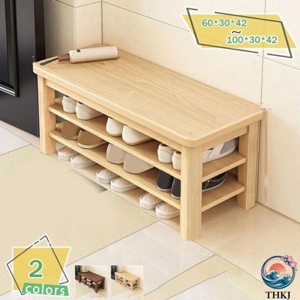 玄関ベンチ 幅60/80/100cm 玄関椅子 下駄箱 玄関に靴を効率収納 収納ベンチ 玄関腰掛け ...