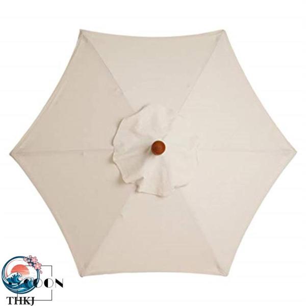 2m 2.7m 2mガーデンパラソル用交換生地 防水加工 UVカット 工具不要 サン傘置換布 撥水加...