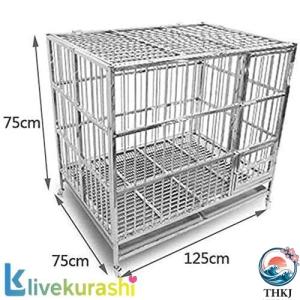 犬小屋 犬用ケージ ブレーキ付ヘビーデューティ...の詳細画像4