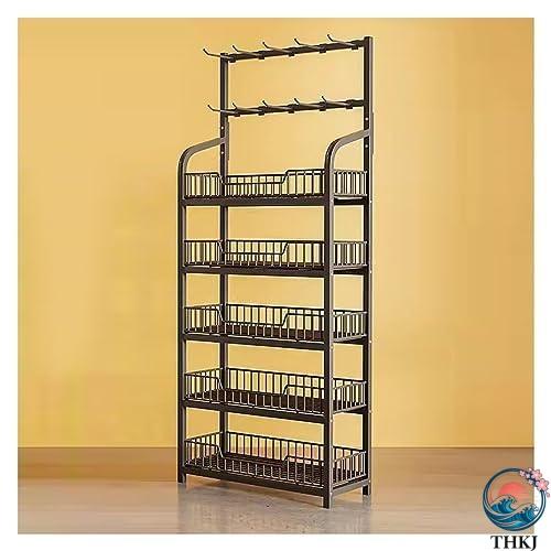 スーパーの棚 4/5層 スーパーマーケットの陳列棚、 ドリンク/小さな食べ物/おもちゃ 収納ラック ...