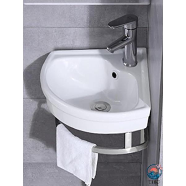 手洗い器 壁掛け 手洗器セット陶器製簡易洗面台 洗面ボウル ガーデキッチ洗面ボール小型 壁付け型手洗...