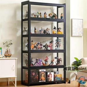 ショーケース フィギュア ディスプレイキャビネット コレクションケースショーケース アクリル ショーケース 木製 透明パネル キャビ