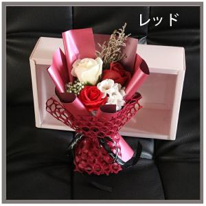 ソープフラワー 母の日 花束 ソープフラワー ...の詳細画像3
