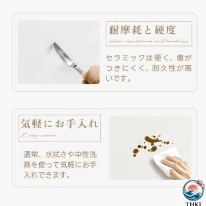 ダイニングテーブル セラミック 白 テーブル ...の詳細画像5