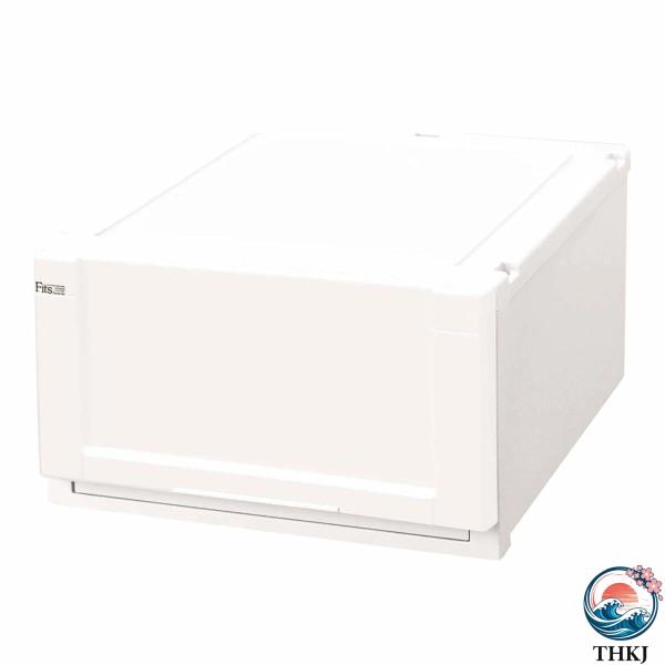 フィッツ収納ケース Fits 幅45x奥行55x高さ25cm ホワイト フィッツ フィッツユニット ...