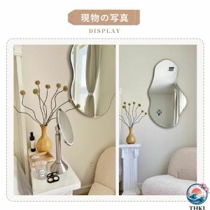 全身鏡 壁掛け 賃貸 ミラー おしゃれ アンテ...の詳細画像2