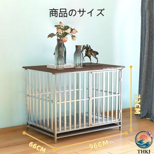 大型犬ゲージ ペットケージ 犬ケージ 屋根付き...の詳細画像1