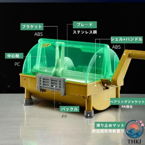 手動ネギカッター 業務用ネギ小口切り器 野菜チョッパー 大量処理  ネギ パクチー ニラ ニンニク ...