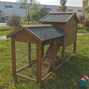 ウサギ小屋 2階建て 大型 木製 屋外用 ウサ...の詳細画像5