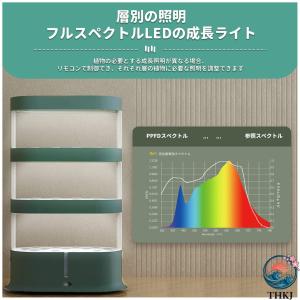 水耕栽培キット 3階層 屋内ガーデン 植物育成...の詳細画像4