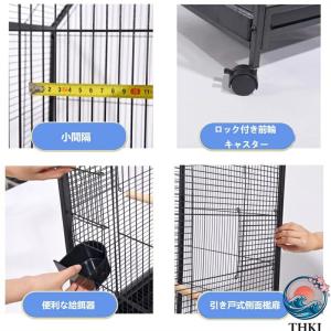 鳥ケージ 鳥かご バードゲージ 大型 豪華ケー...の詳細画像5