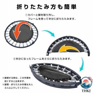 トランポリン 室内用 100センチ 耐荷重11...の詳細画像1