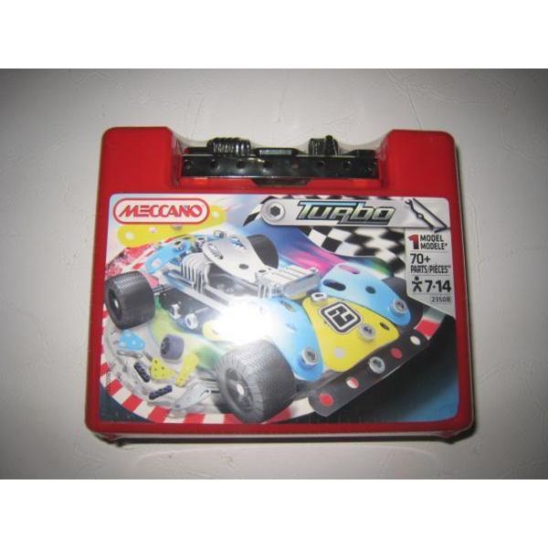 メカノ　スモールターボ　ブルー　青　MECCANO　タカラトミー　金属製組み立て玩具　対象年齢7才以...