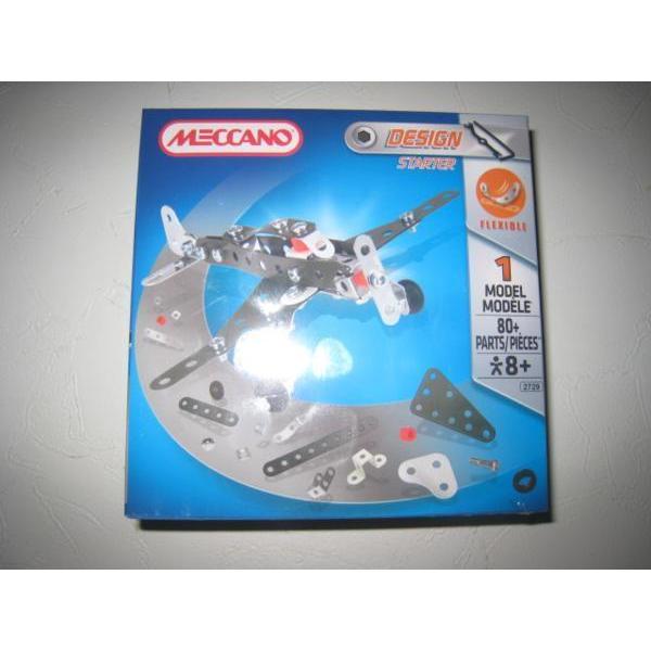メカノ　スタータデザイン　エアプレーン　MECCANO　飛行機　おもちゃ　知育玩具　メタル　組み立て