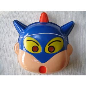 お面　クレヨンしんちゃん　アクション仮面しんちゃん　野原しんのすけ　臼井儀人　テレビアニメ　お祭り　...